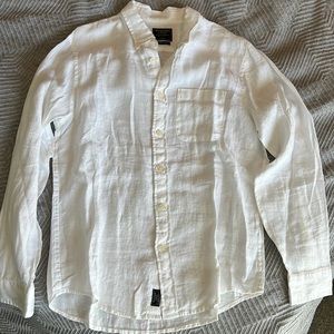 Men’s Abercrombie & Fitch Linen Button Down Shirt
